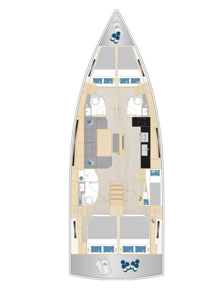 Segelboot mieten in Seget Donji - Hanse Hanse 460