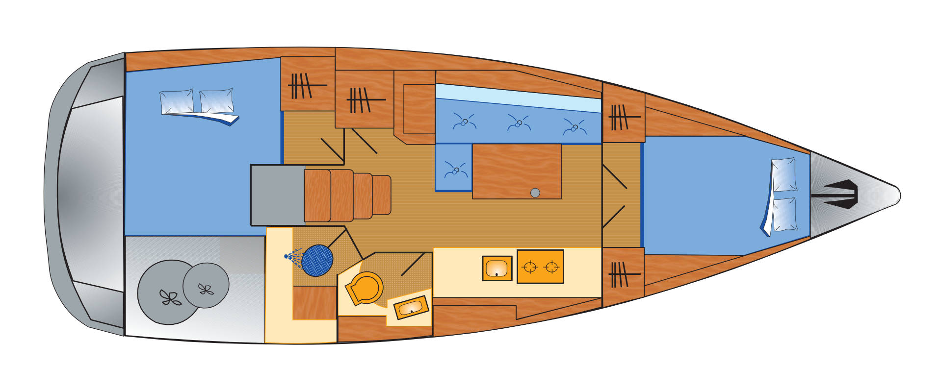 Bénéteau Oceanis 38.1 mieten Rogoznica