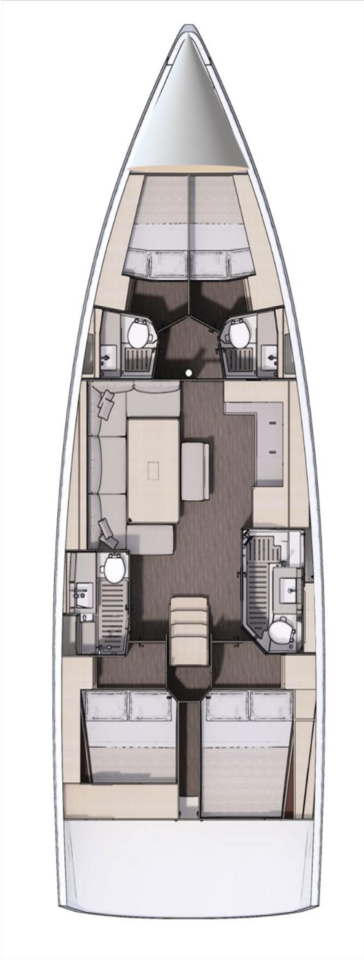 Segelboot mit oder ohne Skipper Dufour mieten in Primošten
