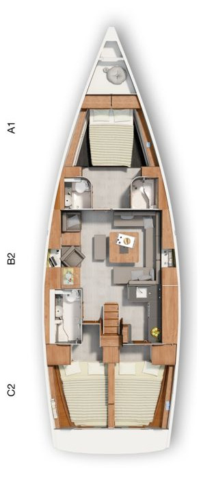 YachtCharter in Biograd na Moru - Hanse Hanse 455 auf SamBoat