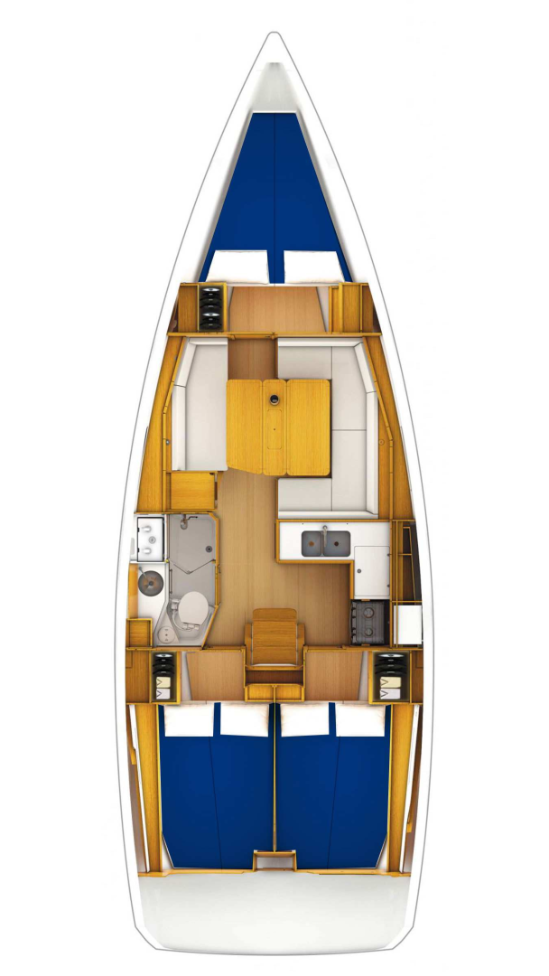 Ein Jeanneau Sun Odyssey 389 mieten in Mali Lošinj