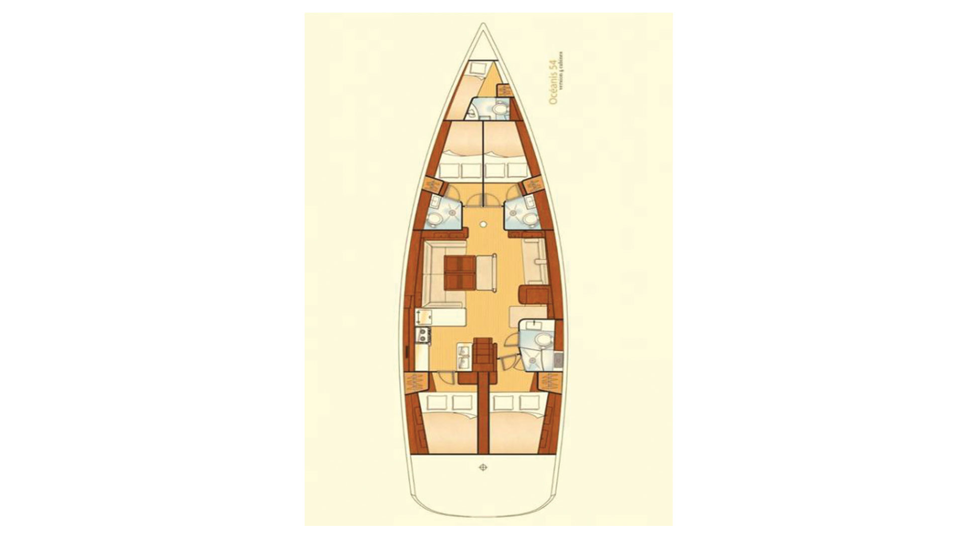 YachtCharter in Lefkáda - Bénéteau Oceanis 54 auf SamBoat