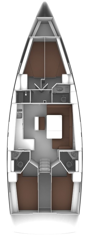 Vermietung Segelboot Bavaria mit Führerschein