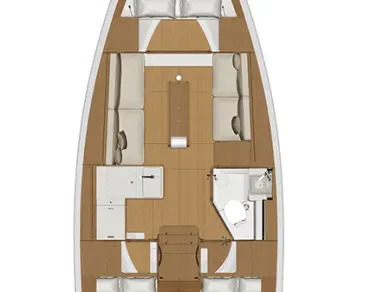 YachtCharter in Fethiye - Dufour Dufour 360 Grand Large auf SamBoat