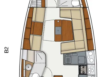 Segelboot mieten in Kaštela - Hanse Hanse 415
