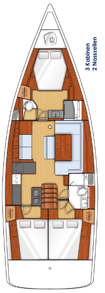 Segelboot mieten in Kaş - Bénéteau Oceanis 48