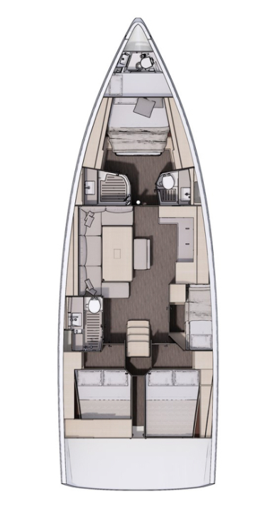 Segelboot mieten in Fethiye - Dufour Dufour 470