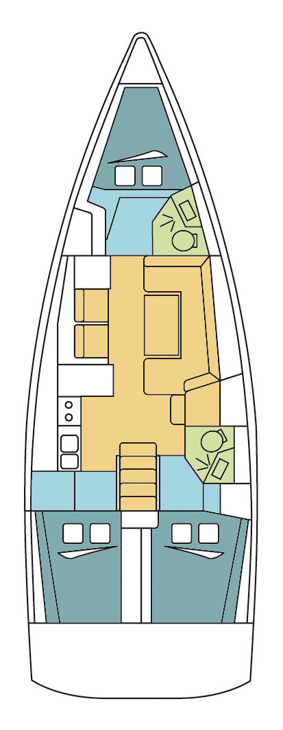 Boot mieten La Paz günstig Oceanis 41.1