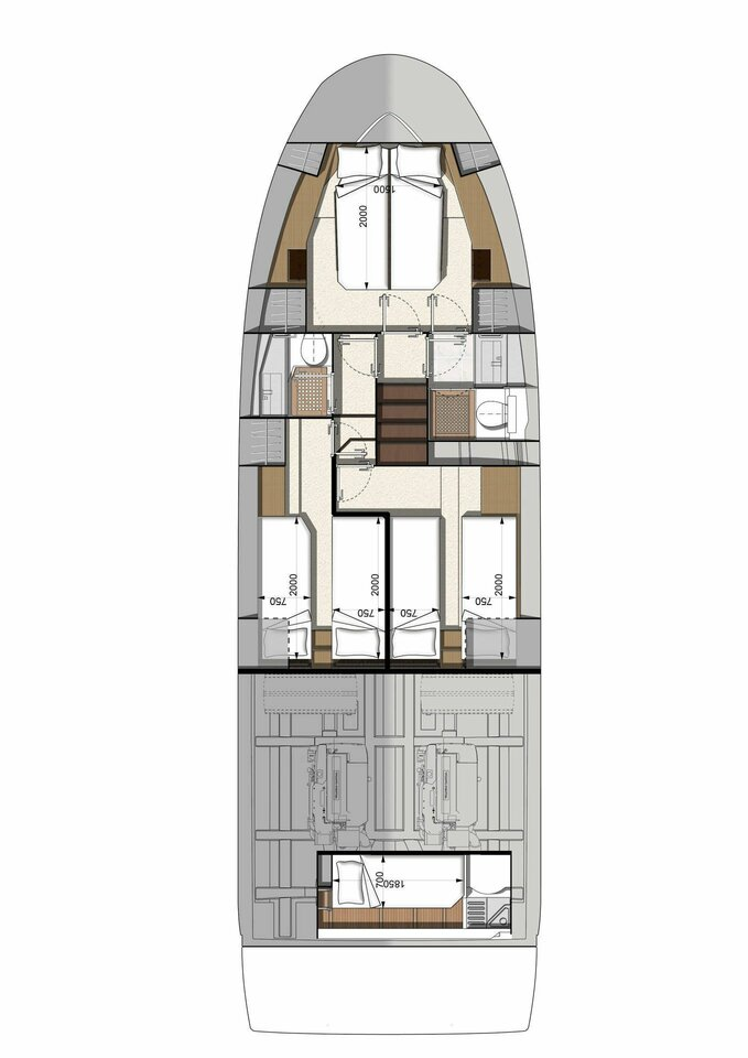 Motorboot mieten in Rovinj - Jeanneau Prestige 460