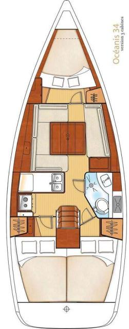 Bénéteau Oceanis 34 mieten Ičići