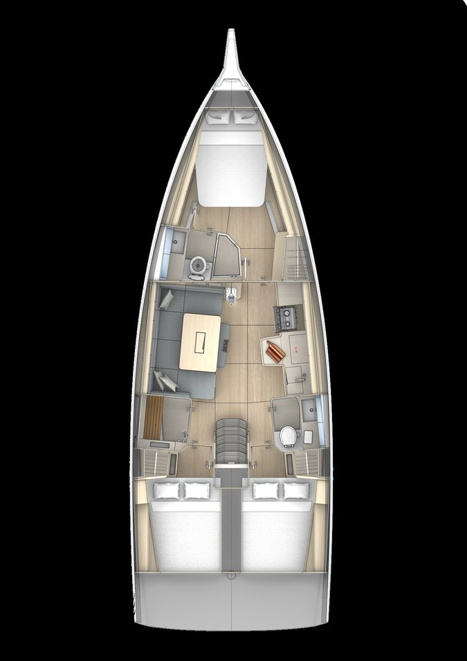 Segelboot mieten in Frenchtown - Dufour Dufour 430