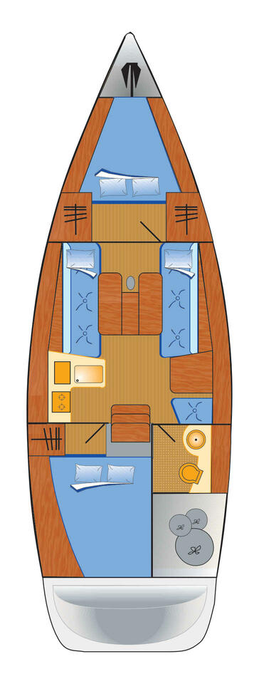 Ein Salona Salona 35 mieten in Heiligenhafen