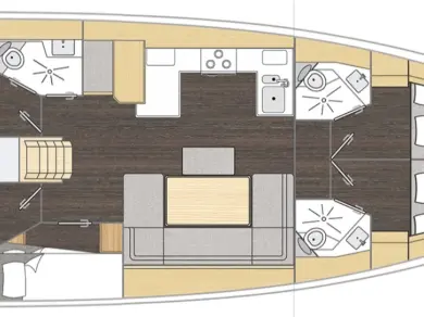 Boot mieten Fethiye günstig Bavaria C46