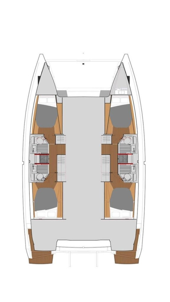 Katamaran mieten in Road Town - Fountaine Pajot Astrea 42