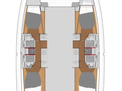Katamaran mieten in Road Town - Fountaine Pajot Astrea 42
