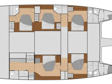 Vermietung Katamaran Fountaine Pajot mit Führerschein