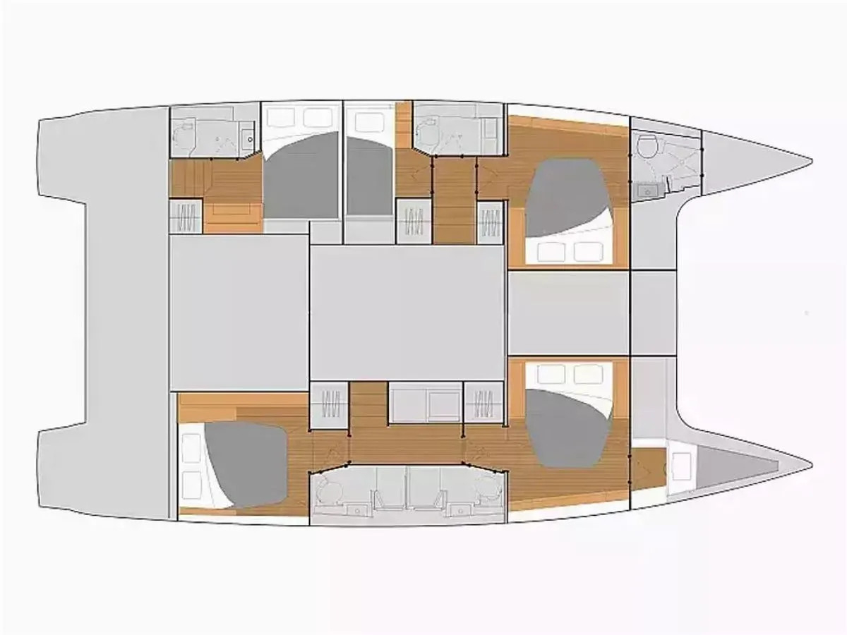 Vermietung Katamaran Fountaine Pajot mit Führerschein
