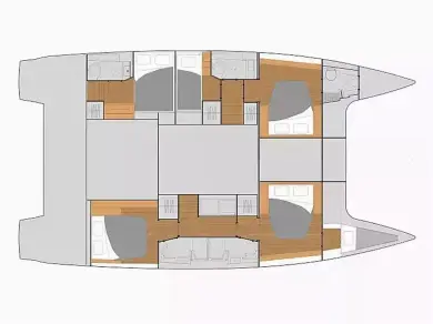 Vermietung Katamaran Fountaine Pajot mit Führerschein