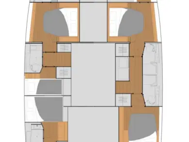 Ein Fountaine Pajot Tanna 47 mieten in Trogir