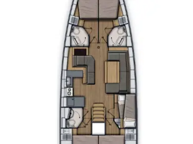 Segelboot mieten in Komolac - Bénéteau Oceanis 51.1