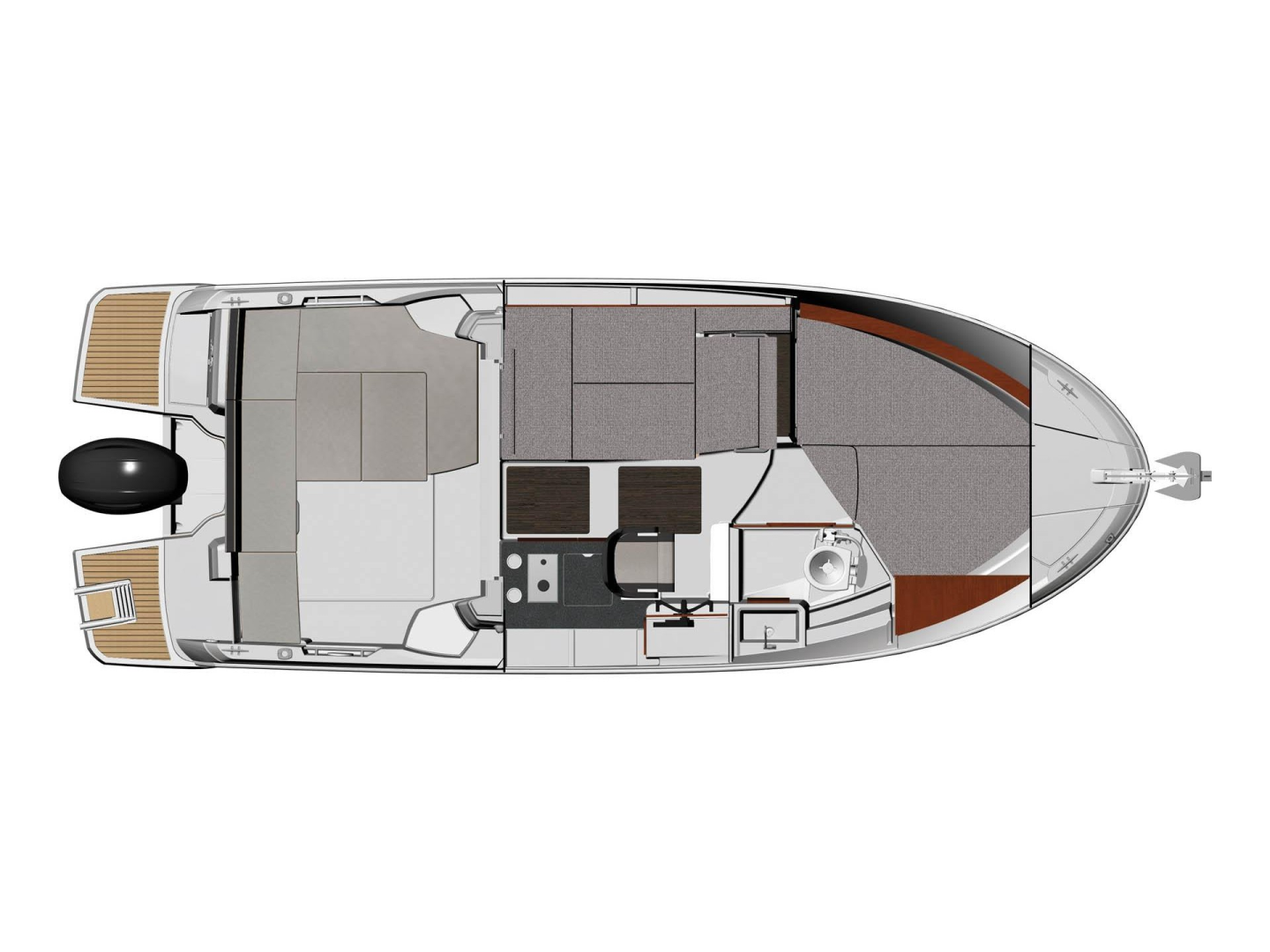 Jeanneau Merry Fisher 795 mieten Biograd na Moru