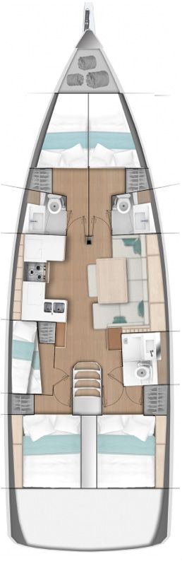 Boot mieten Lavrion günstig Sun Odyssey 490