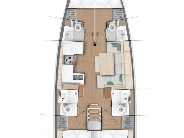 YachtCharter in Préveza - Jeanneau Sun Odyssey 490 auf SamBoat