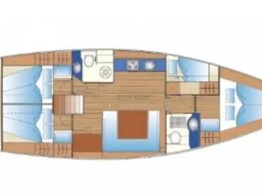Vermietung Segelboot Bavaria mit Führerschein