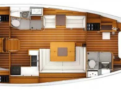 Ein Jeanneau Sun Odyssey 449 mieten in Sukošan