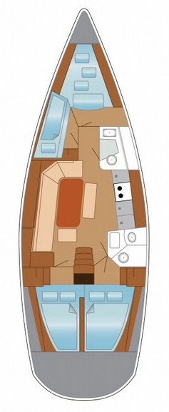 YachtCharter in Trogir - Cobra Yachts Cobra 41 auf SamBoat