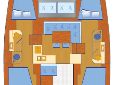 YachtCharter in Rogoznica - Lagoon Lagoon 40 auf SamBoat