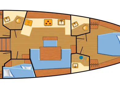 Boot mieten Punat günstig Oceanis 46.1