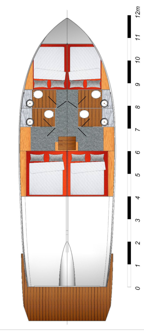 Cobra Yachts Seamaster 45 mieten Sukošan