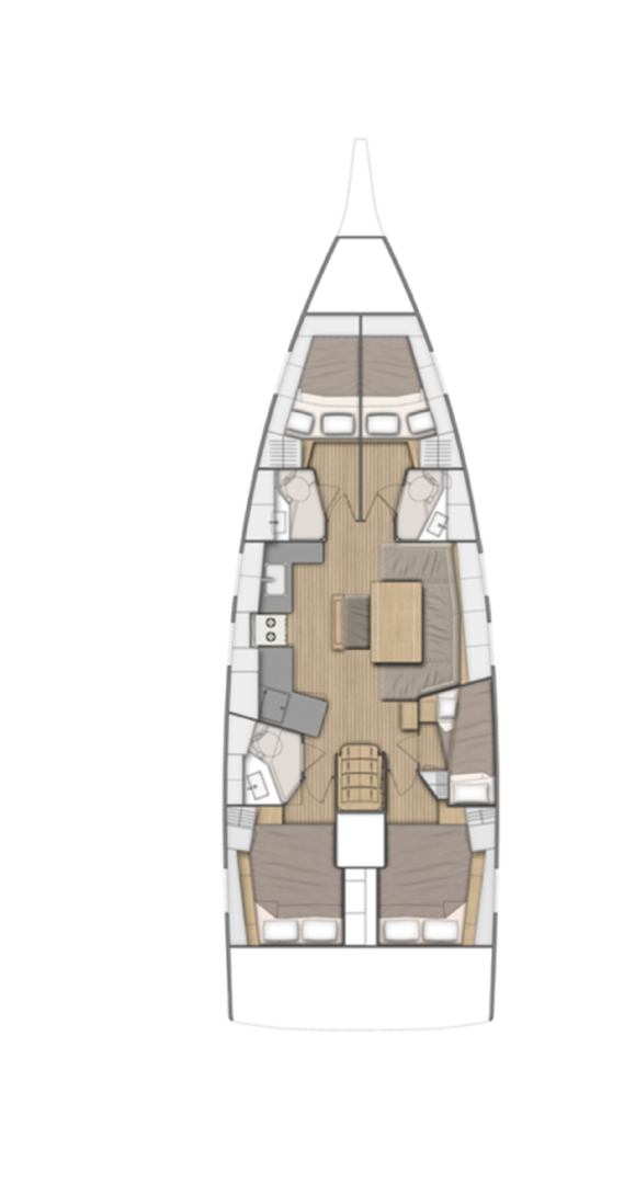 Segelboot mieten in Álimos - Bénéteau Oceanis 46.1