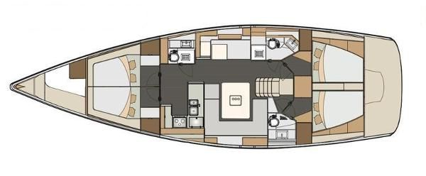 YachtCharter in Fethiye - Elan Impression 50 auf SamBoat