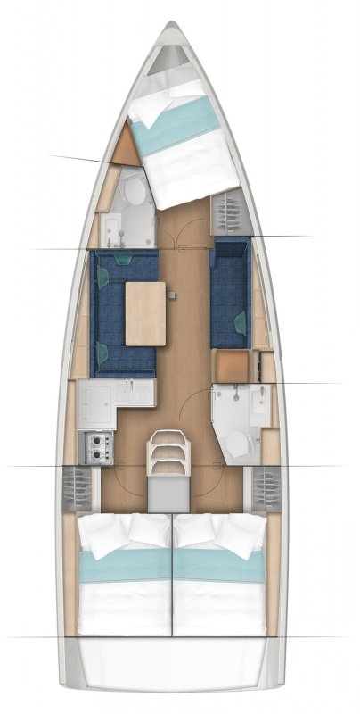 Ein Jeanneau Sun Odyssey 380 mieten in Komolac