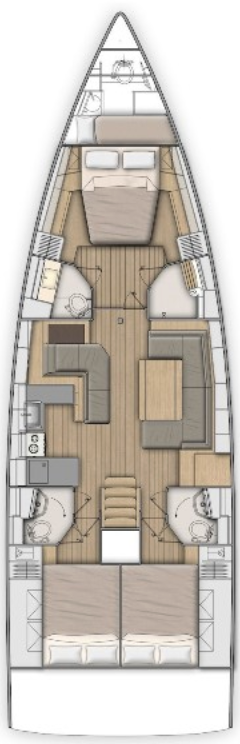 Bénéteau Oceanis 51.1 mieten Sukošan