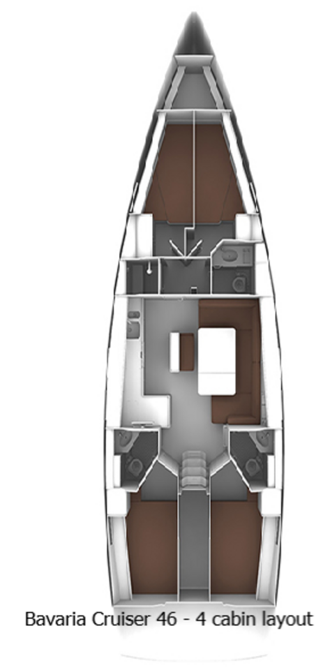Boot mieten Split günstig Cruiser 46