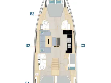 Vermietung Segelboot Hanse mit Führerschein