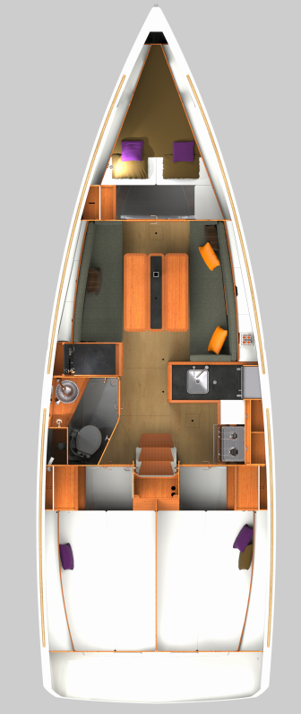 Segelboot mit oder ohne Skipper Jeanneau mieten in Rogač