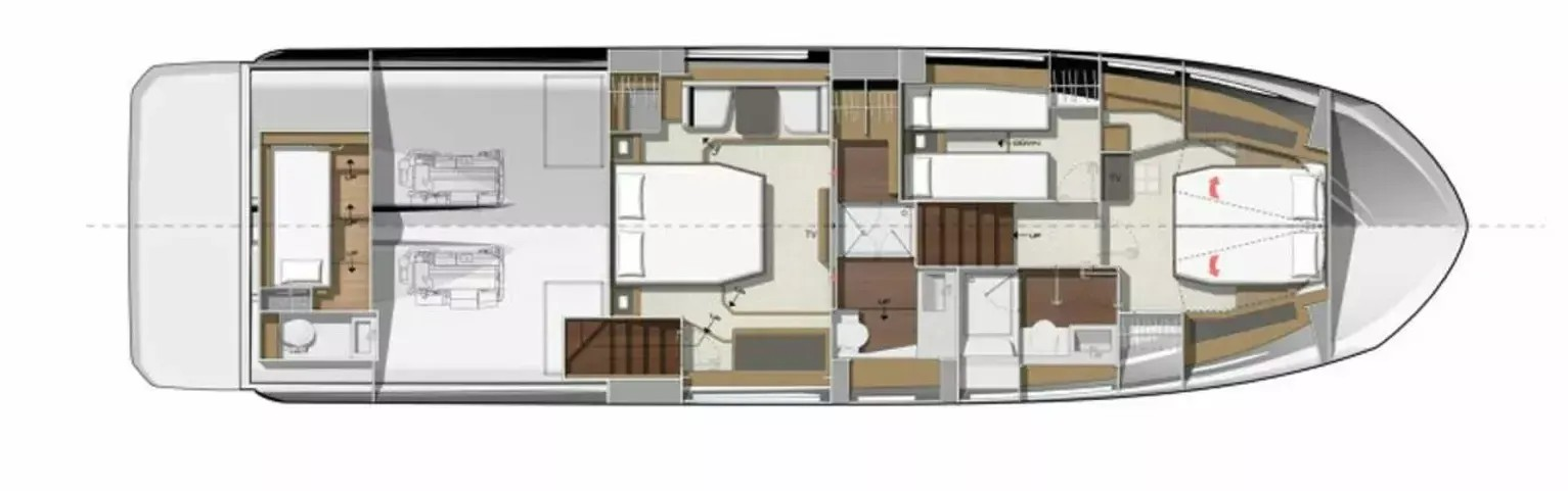 Yacht mieten in Sukošan - Jeanneau Prestige 590
