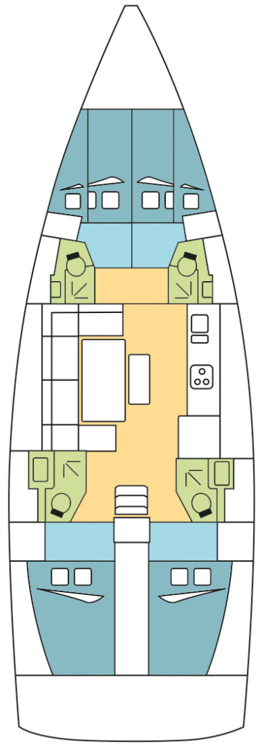 Boot mieten Anse Marcel günstig Dufour 460 Grand Large