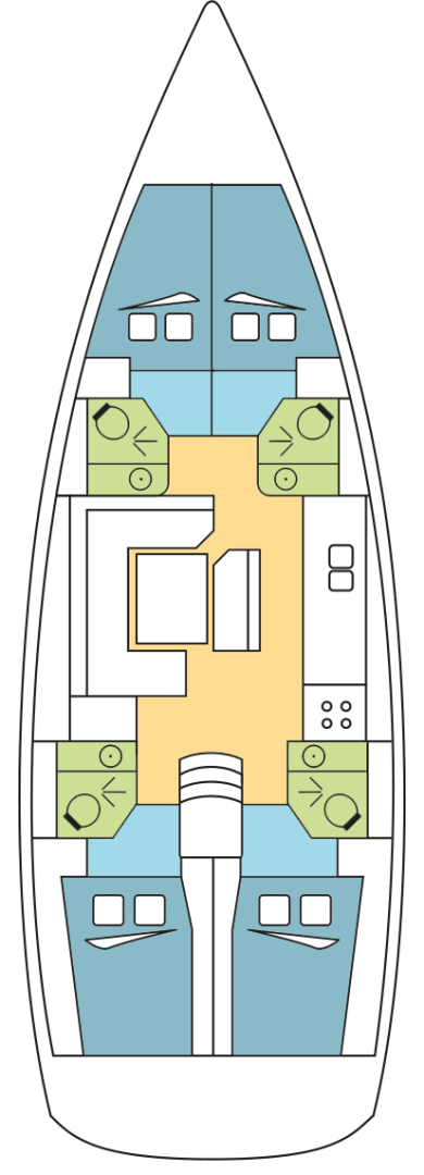 Ein Jeanneau Sun Odyssey 479 mieten in Álimos