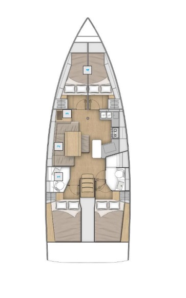 YachtCharter in Álimos - Bénéteau Oceanis 40.1 auf SamBoat