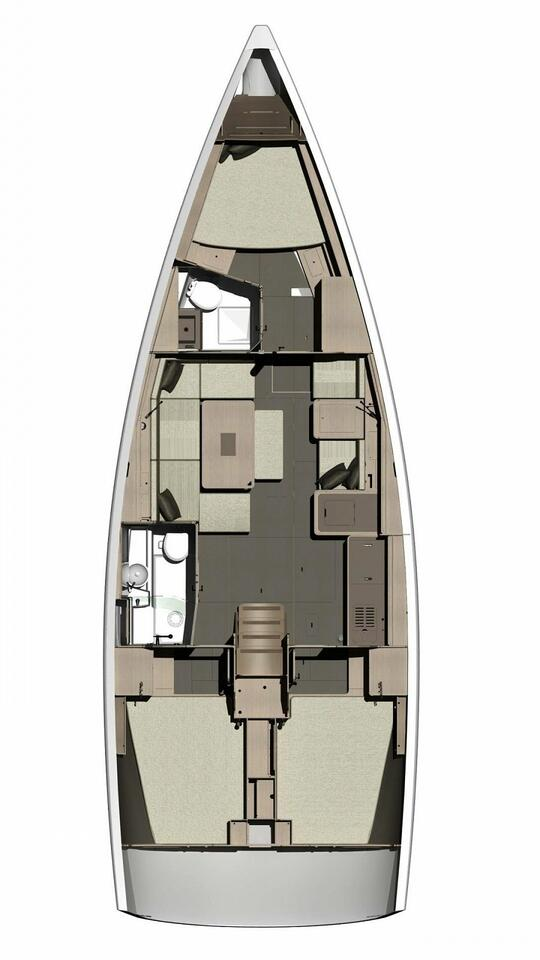 Vermietung Segelboot Dufour mit Führerschein
