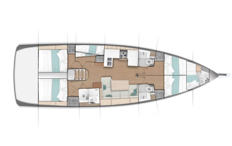 Jeanneau Sun Odyssey 490 mieten Benítses