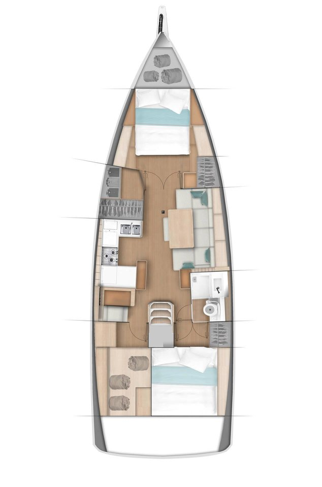 Ein Jeanneau Sun Odyssey 440 mieten in Road Town