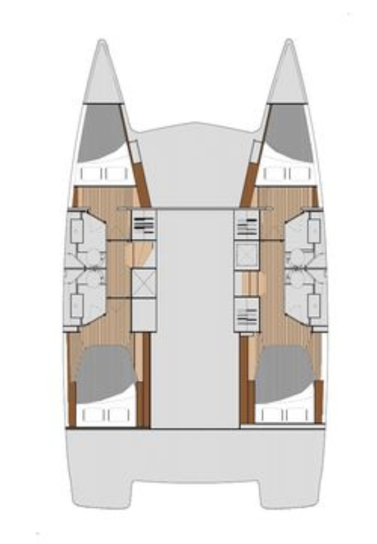 Vermietung Katamaran Fountaine Pajot mit Führerschein