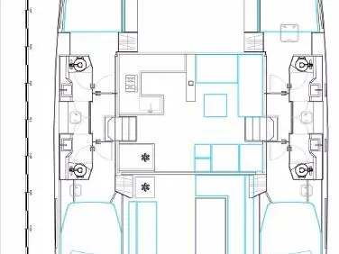 Boot mieten Álimos günstig Nautitech 46 Fly