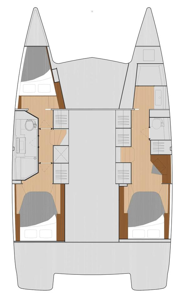 Katamaran mit oder ohne Skipper Fountaine Pajot mieten in Rogoznica